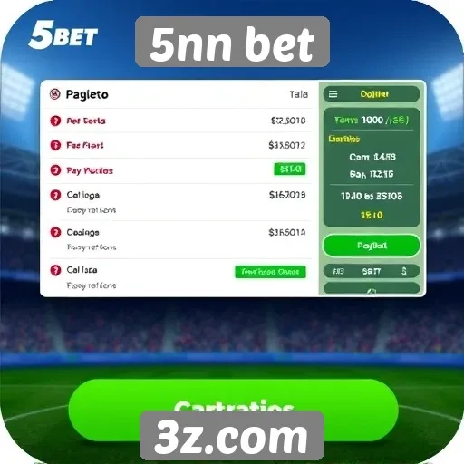 Opções de pagamento disponíveis na 5nn bet